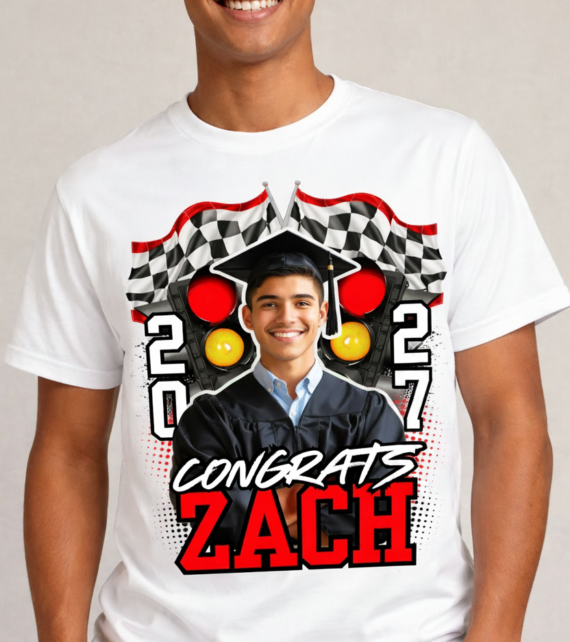 The Last Lap Shirt | Custom Graduation Senior Tee