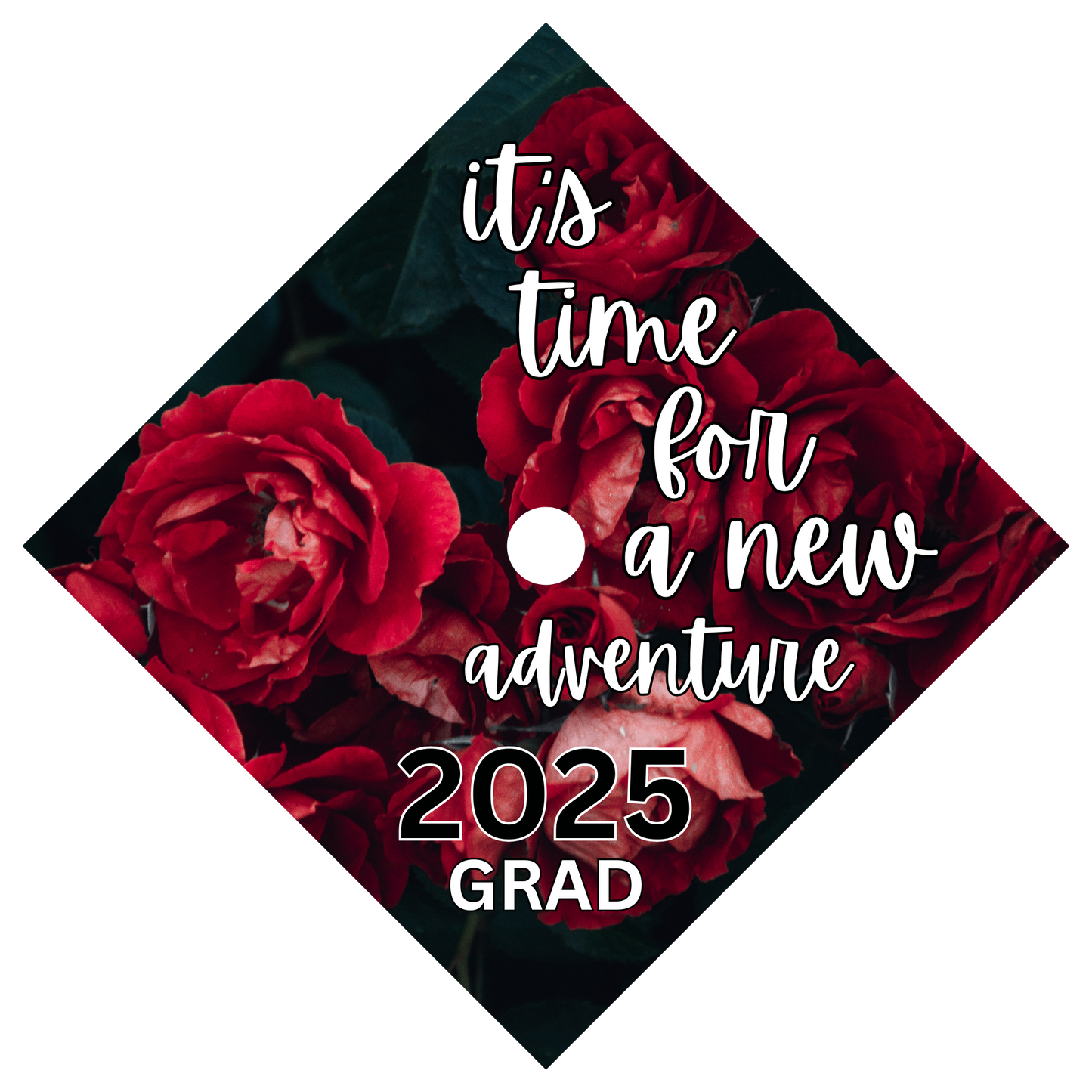 Custom Grad Cap Toppers (Hardboard)