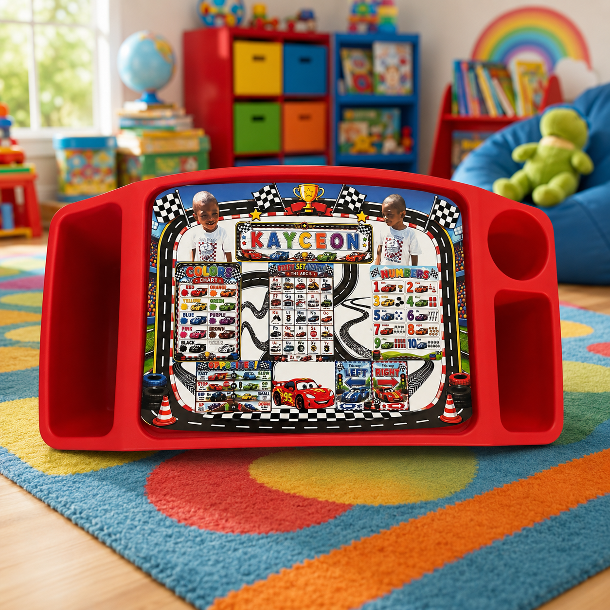 Personalized Learning Lap Tray-Kids Activity Tray