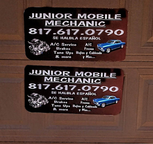 Custom heavy duty printed car magnets personalized design