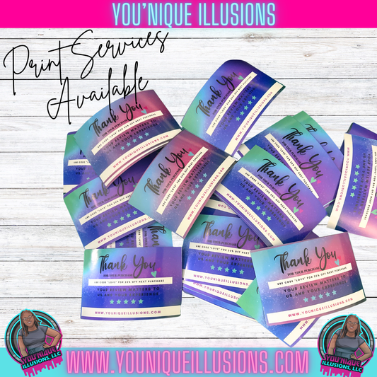 Print Services Flyers