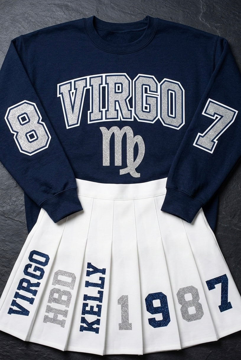 Custom Graduation & Birthday Outfits/Skirt Sets(Juniors & Adults)