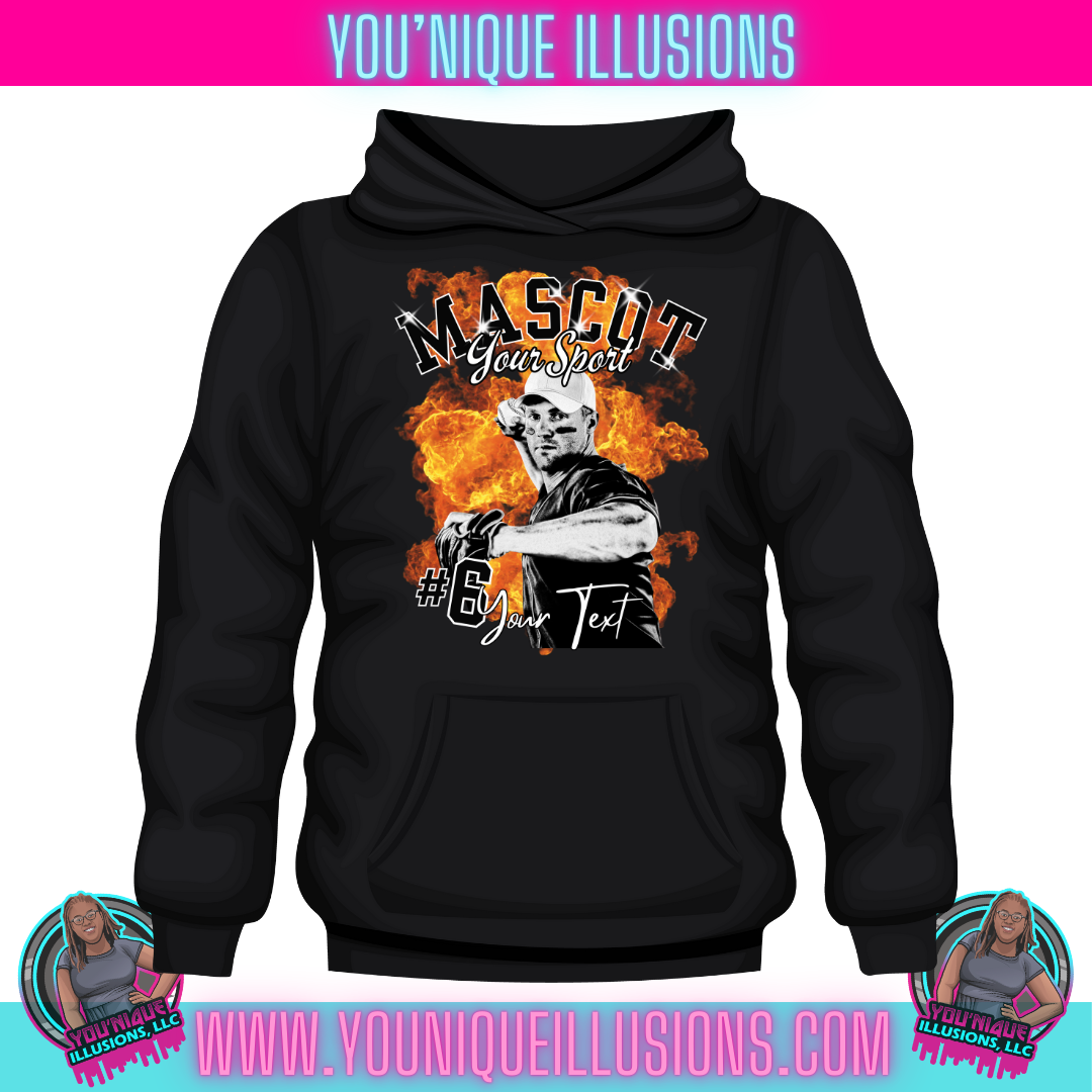 Custom Mascot Hoodie