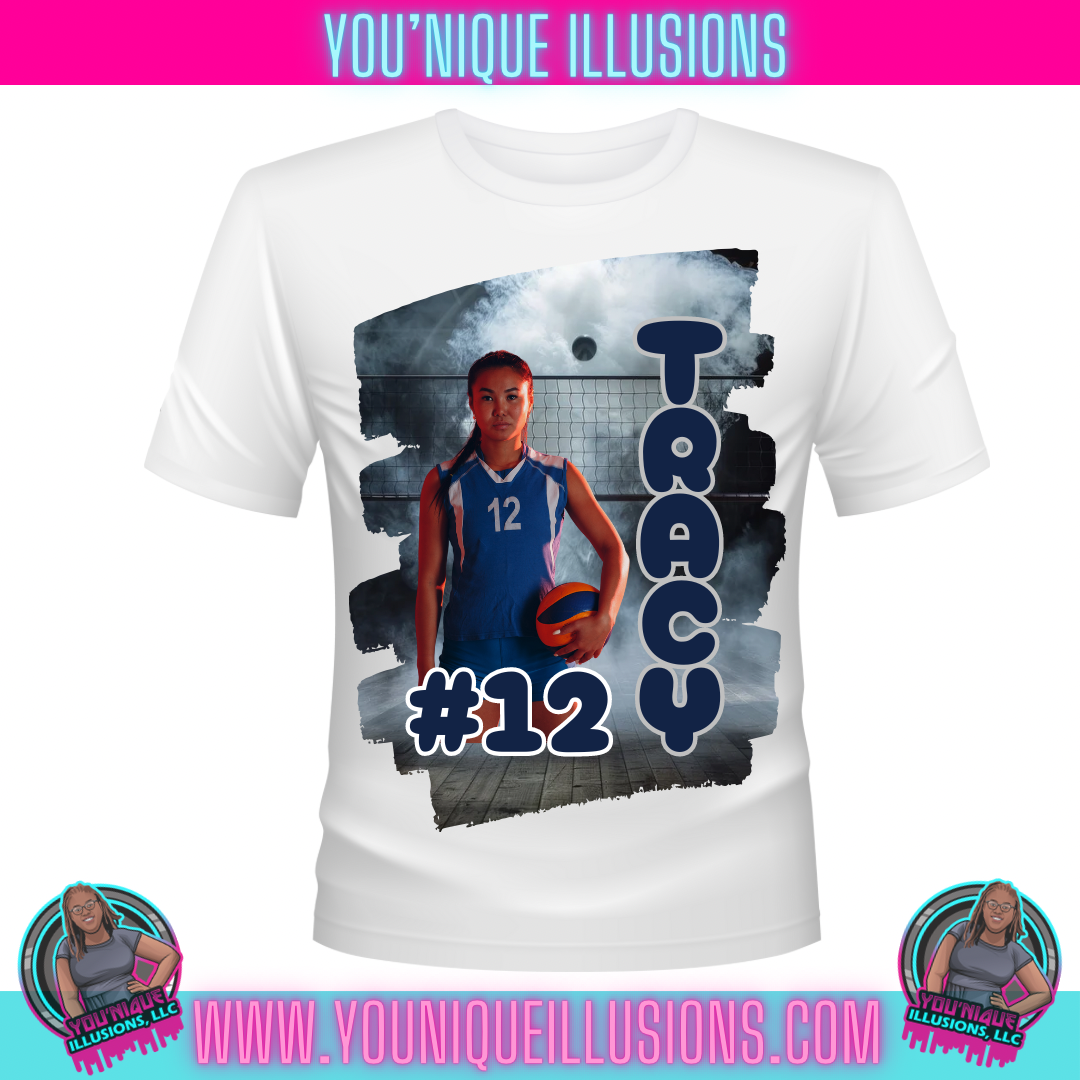 Custom Center Print Sports Shirts