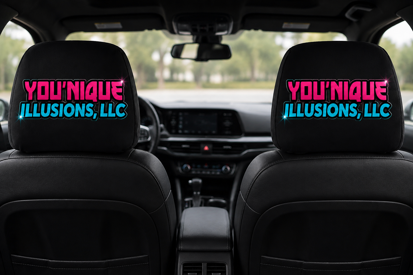 Car Headrest Cover (2-Pack)