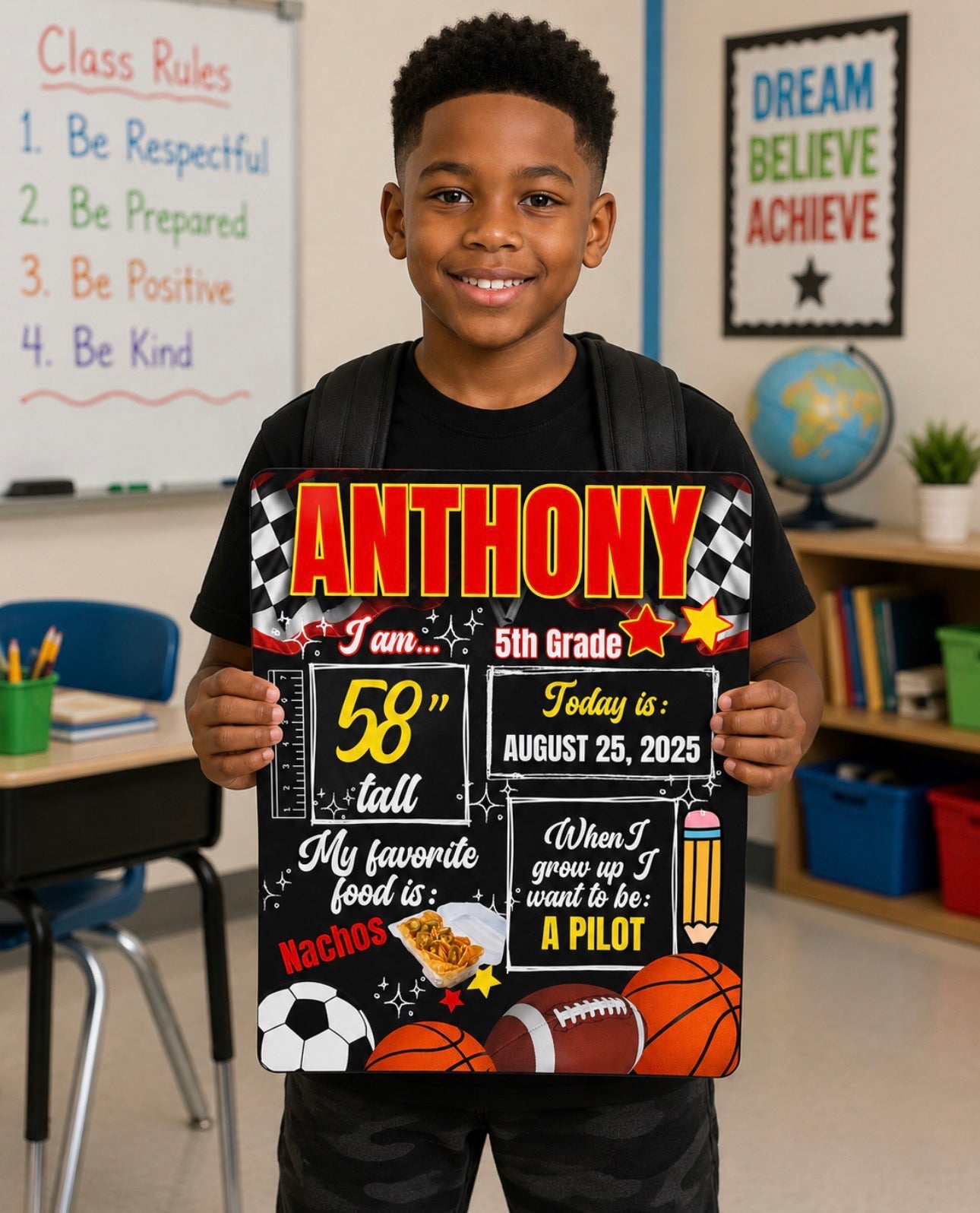 School Milestone Board