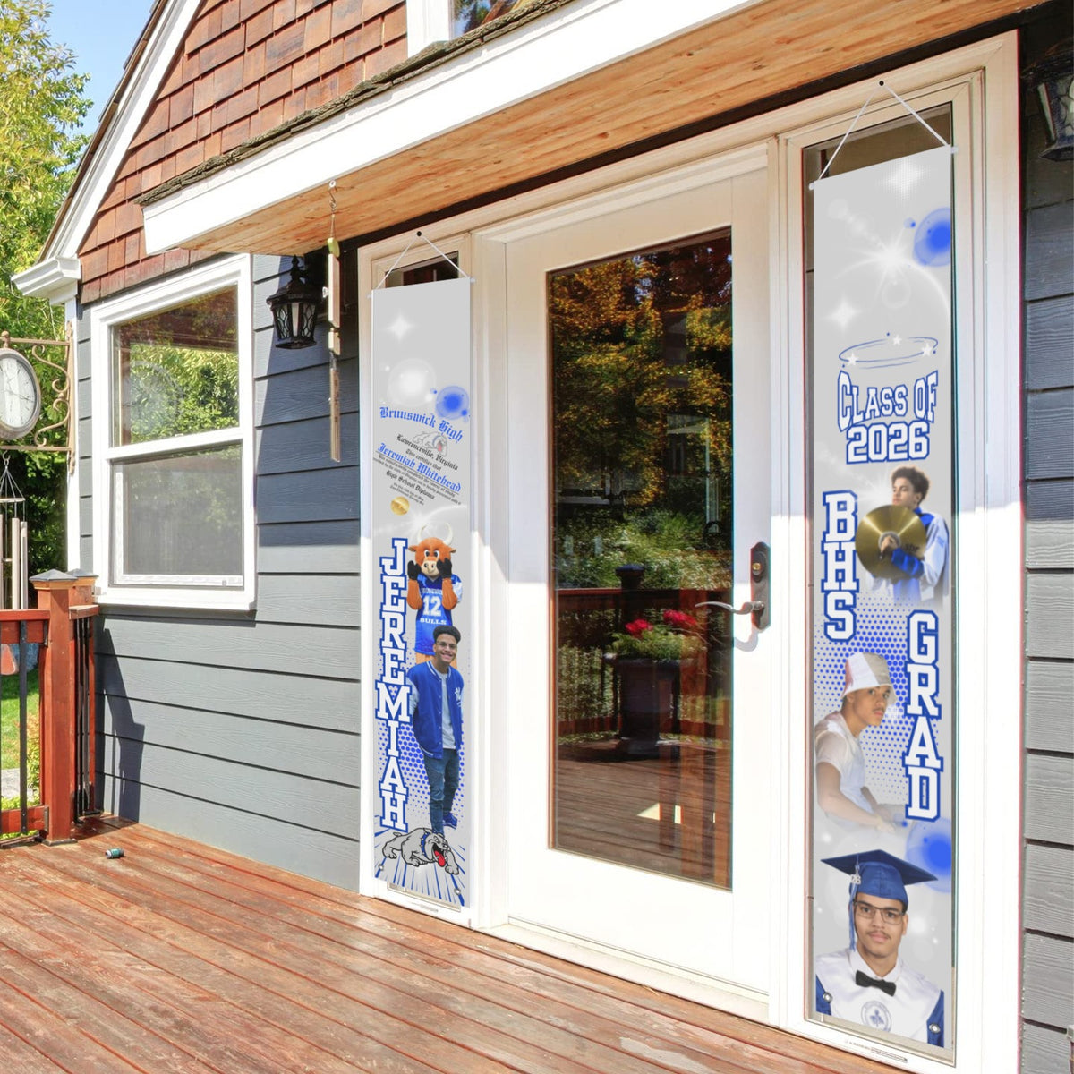 2PCS Hanging Door Banners - product photo 2