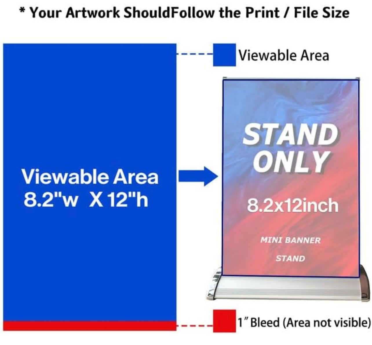 Custom Tabletop Retractable Banner