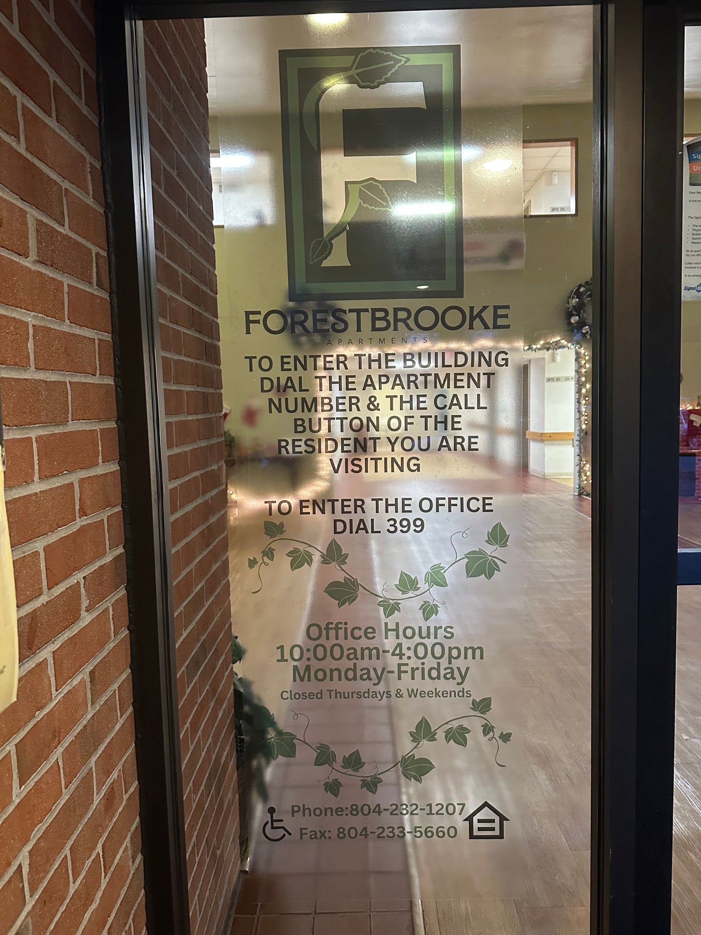 Clear Window Cling