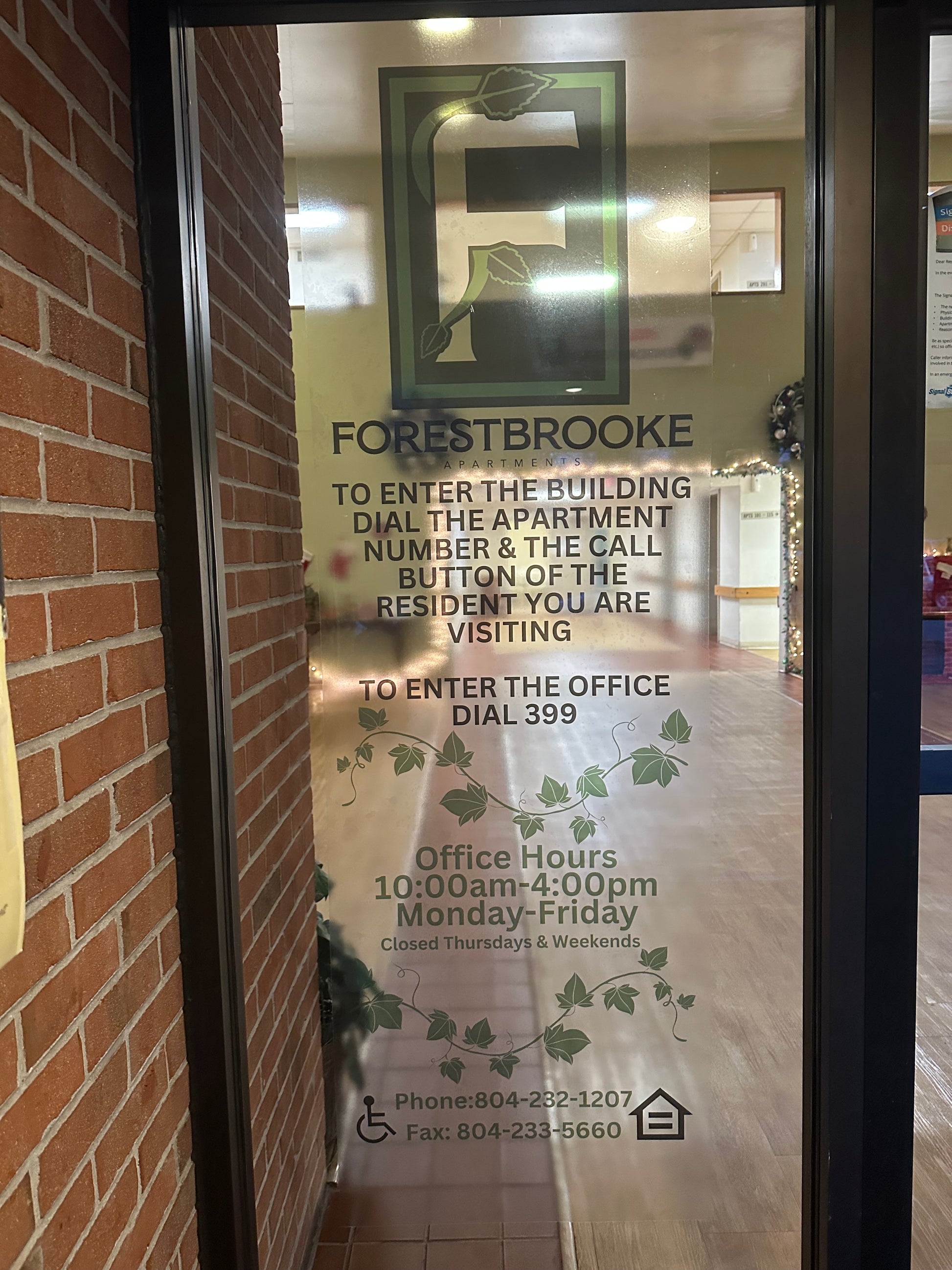 Clear Window Cling