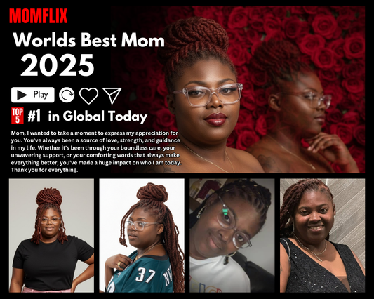 Custom personalized Movieflix poster frame gift