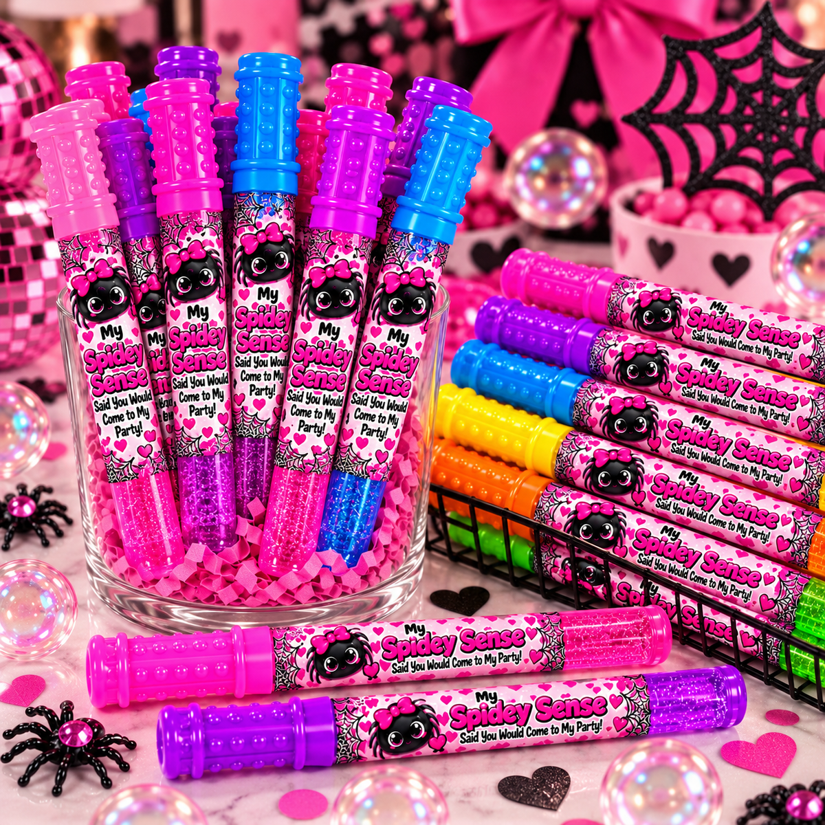 Personalized Bubble Wands – Custom Party Favors