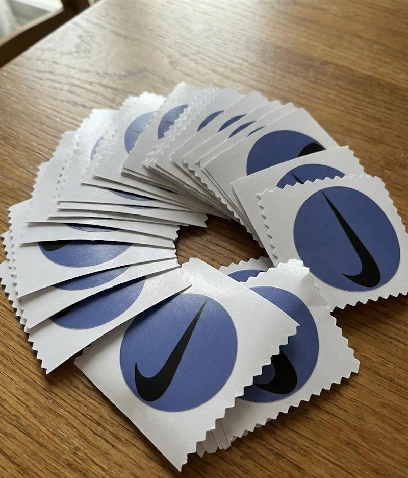 Custom personalized vinyl sticker and label