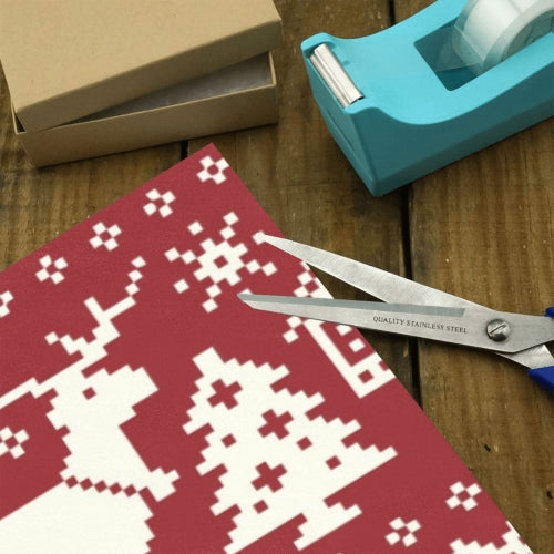 Custom personalized wrapping paper for holidays and parties