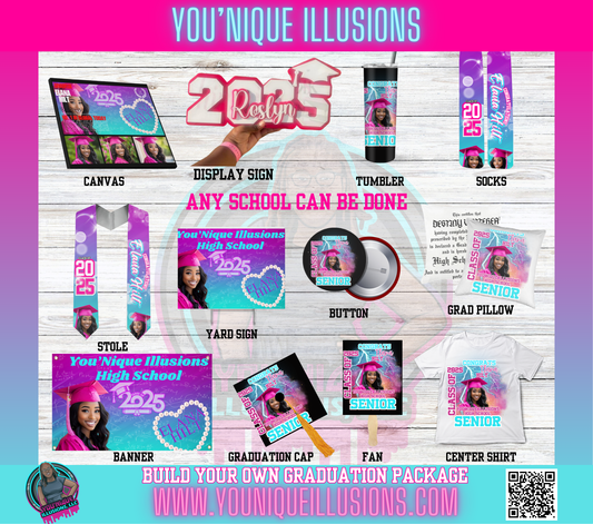 Build your own custom graduation bundle for senior