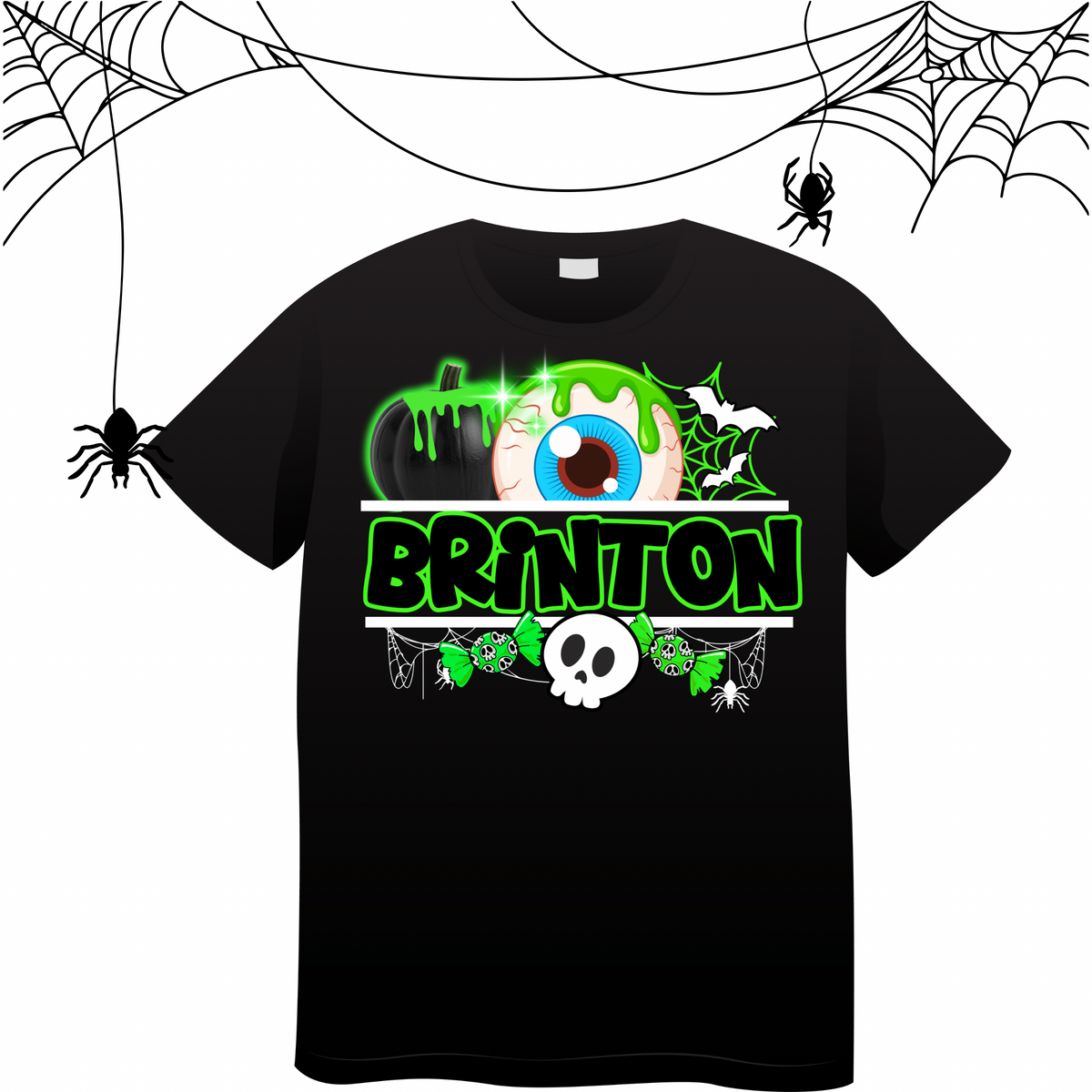 Custom personalized Halloween name shirt