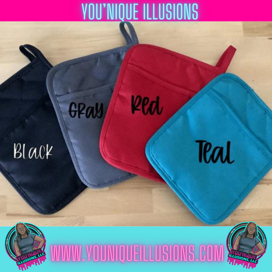 Teacher pot holder gift set