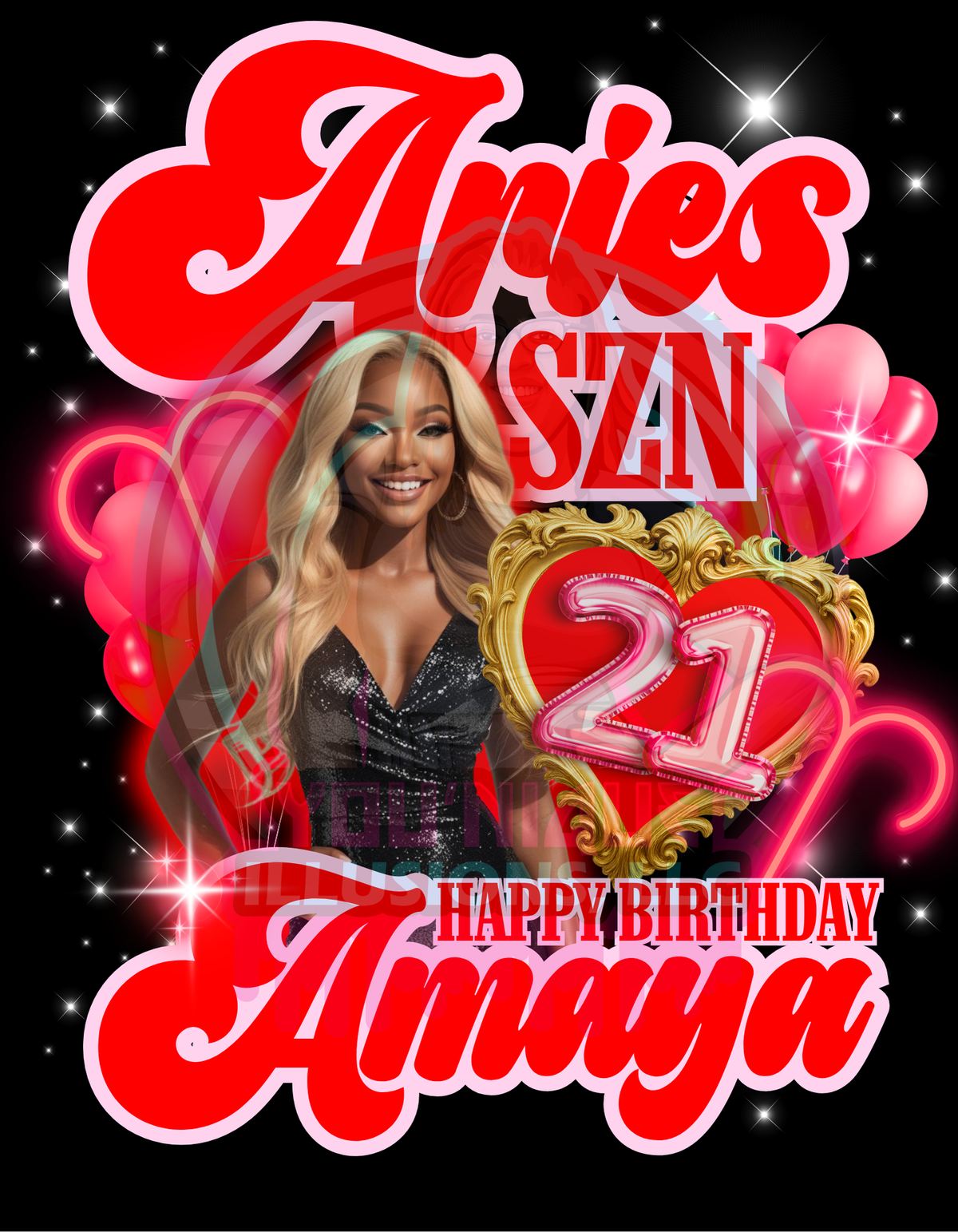 Custom zodiac birthday shirt