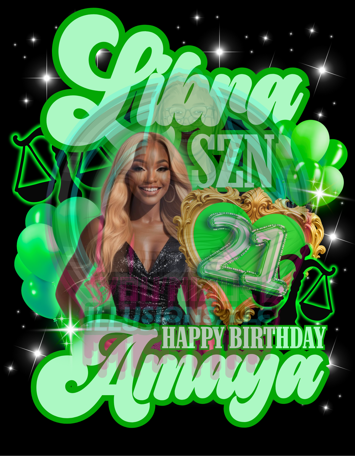Custom zodiac birthday shirt