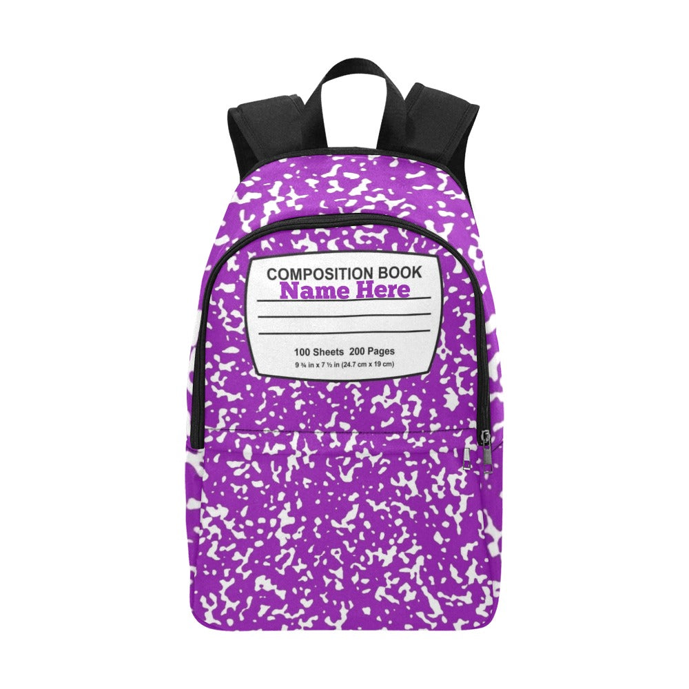 Custom personalized waterproof name backpack