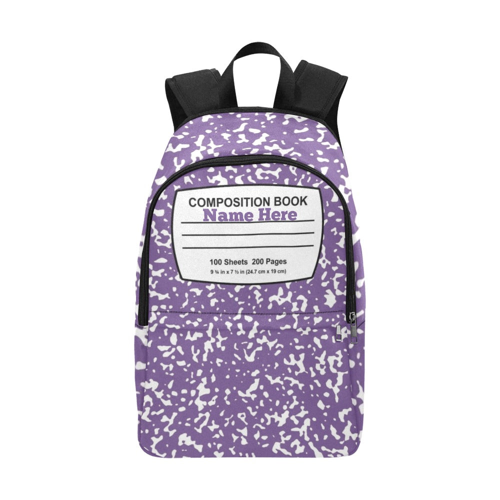 Custom personalized waterproof name backpack