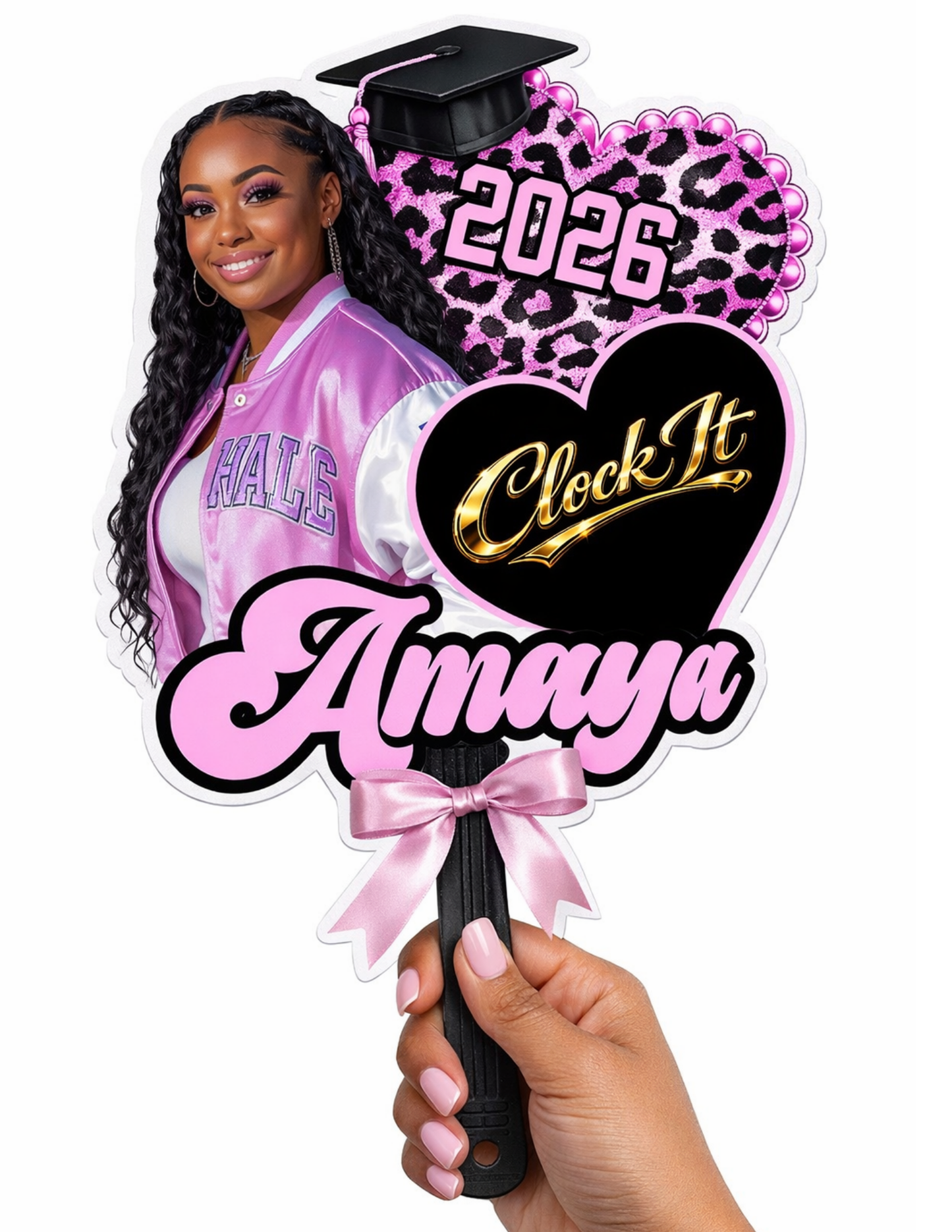 Cardstock Fans - Custom Sports, Graduation & Celebration Party Favors