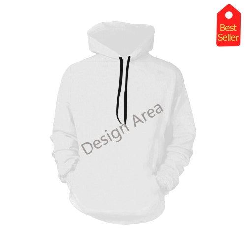 Custom all over print hoodie for women with personalized design