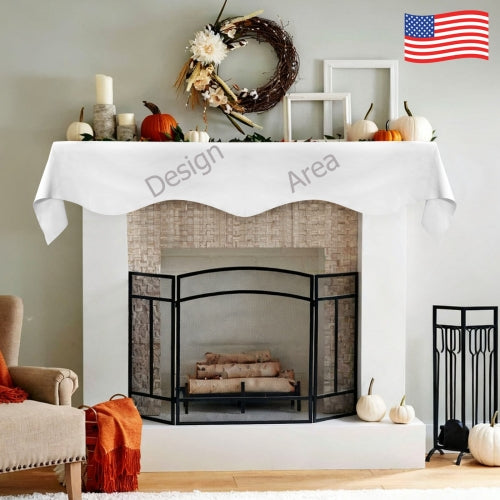 Fireplace Mantel Scarf
