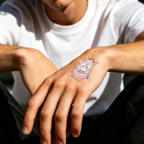Custom Temporary Tattoo Sheet – 15 Tattoos