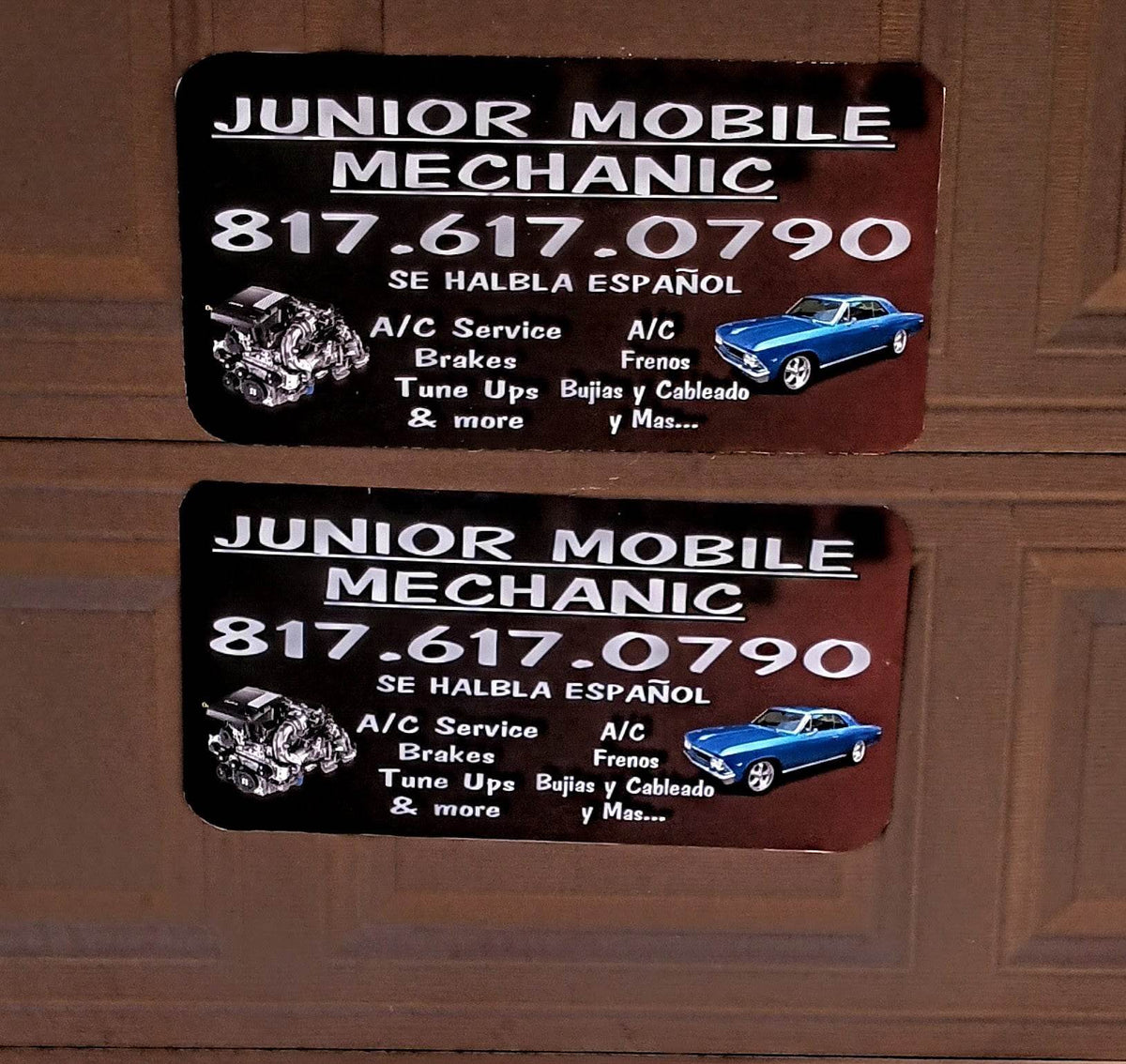 Custom heavy duty printed car magnets personalized design