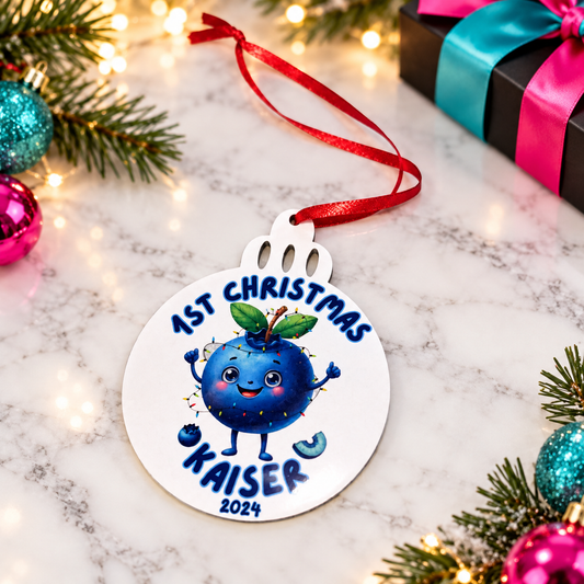 Custom Christmas Ornament | Personalized Photo Holiday Keepsake