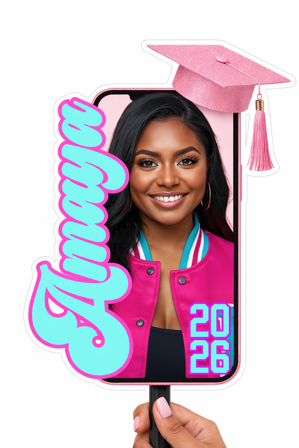 Cardstock Fans - Custom Sports, Graduation & Celebration Party Favors