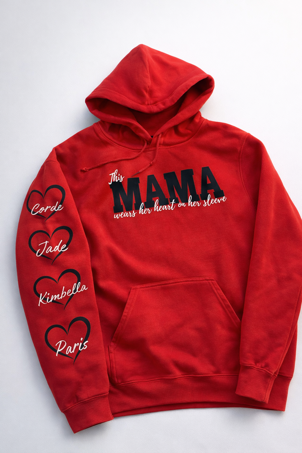This Mama Wears Her Heart On Her Sleeve