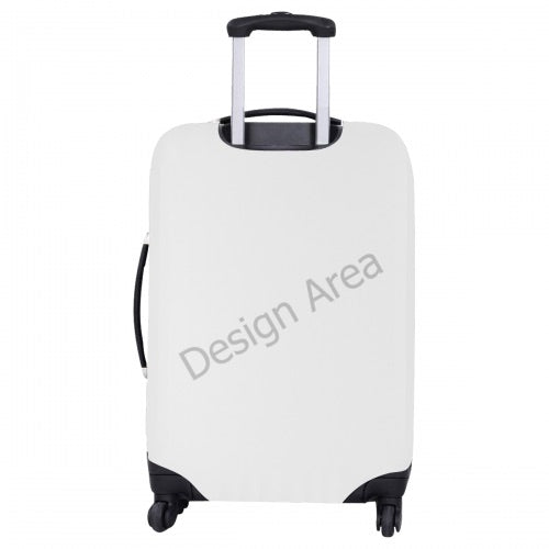 Custom personalized luggage suitcase cover with photo print, small to large