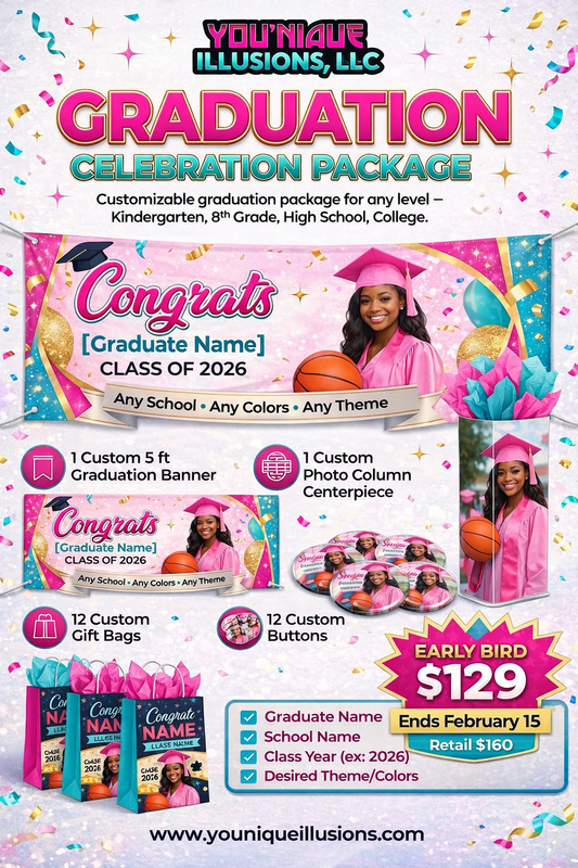 Graduation Celebration Package - Customizable for Any Level