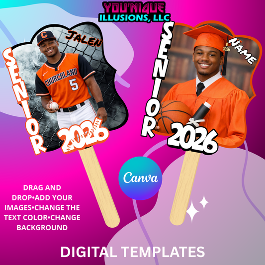 Grad Sports Fan Templates