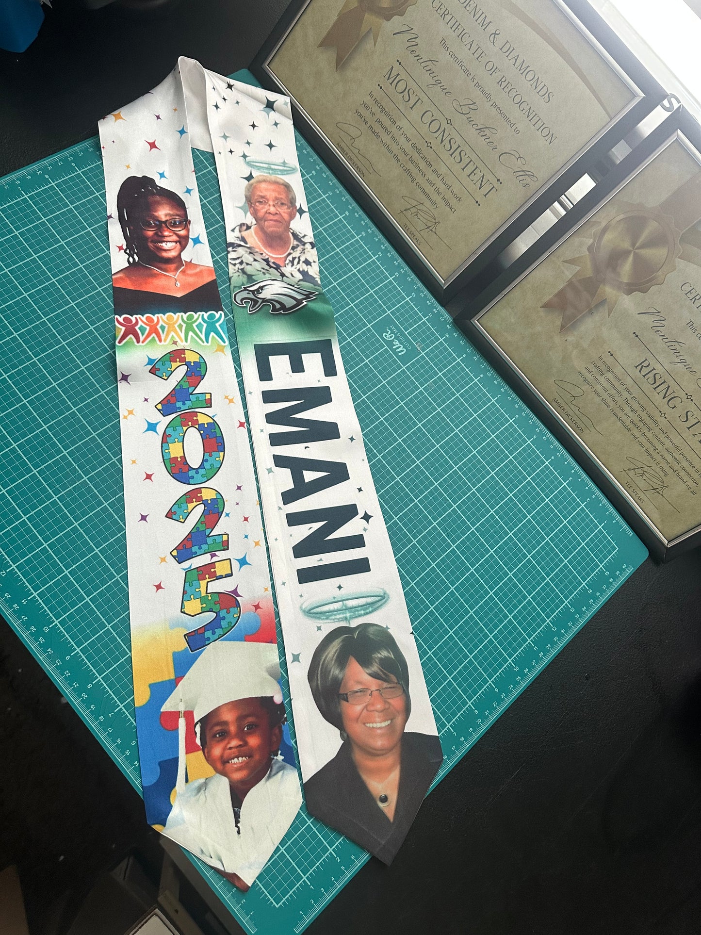 Custom Graduation Stole