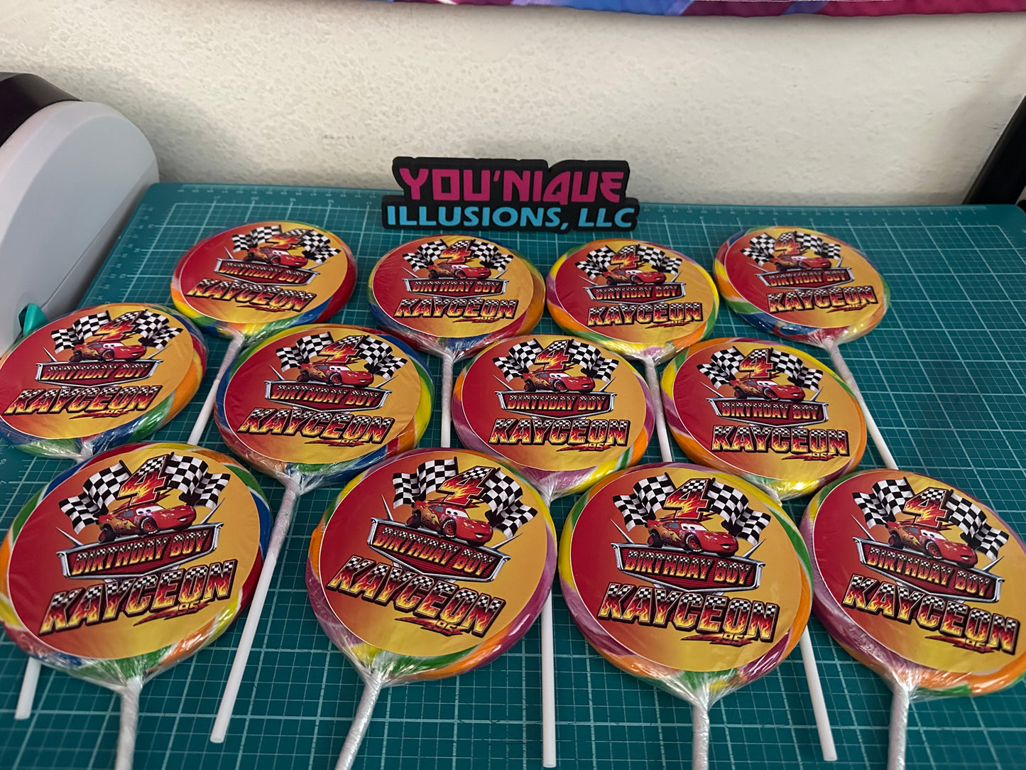 Custom Printed Lollipop – Personalized Party Favor