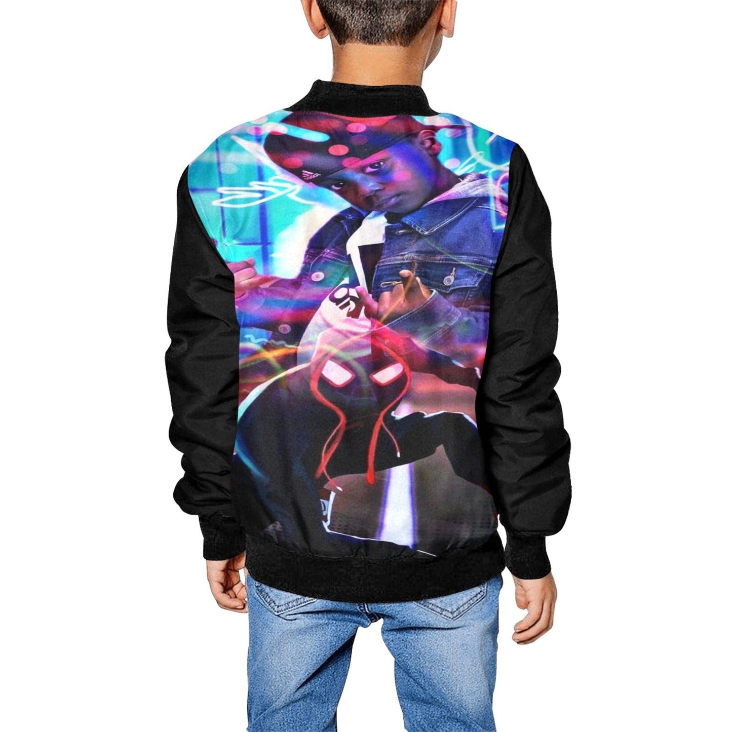 Custom Bomber All Over Print Jacket for Men, Women, Children