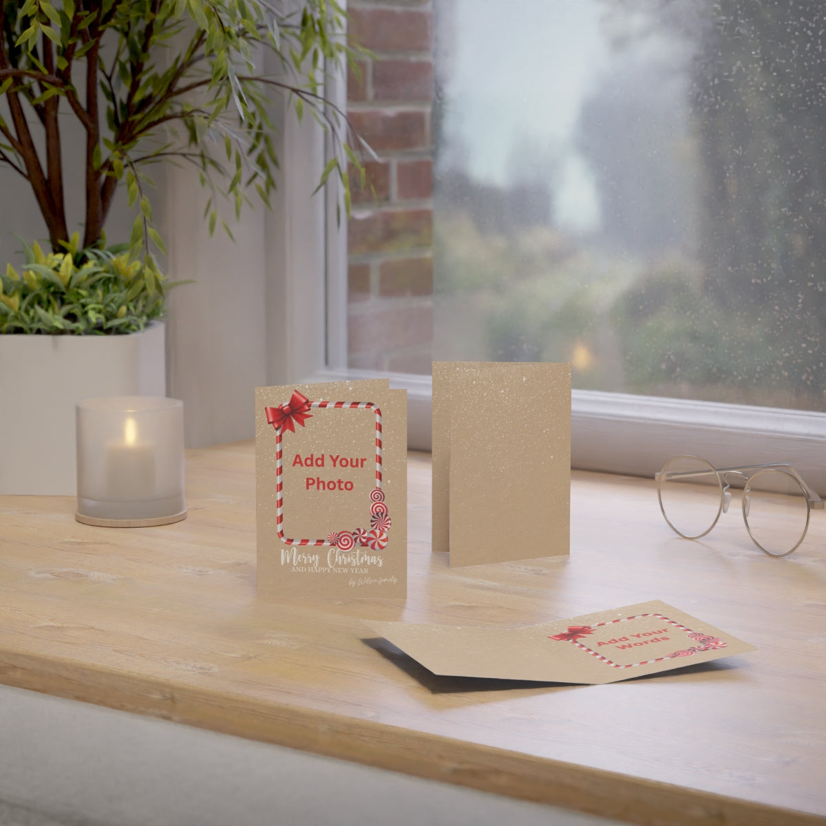 Custom Holiday Greeting Cards