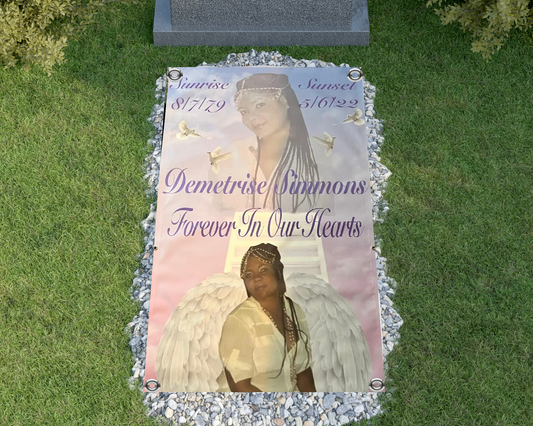 Custom Grave Blankets