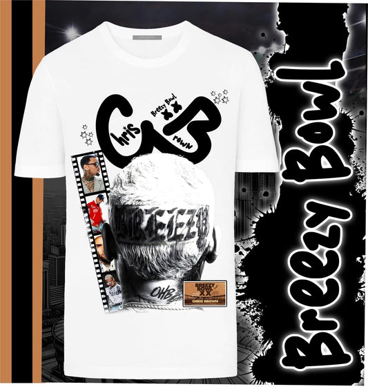 Breezy Bowl XX Fan Tee – Chris Brown Tribute