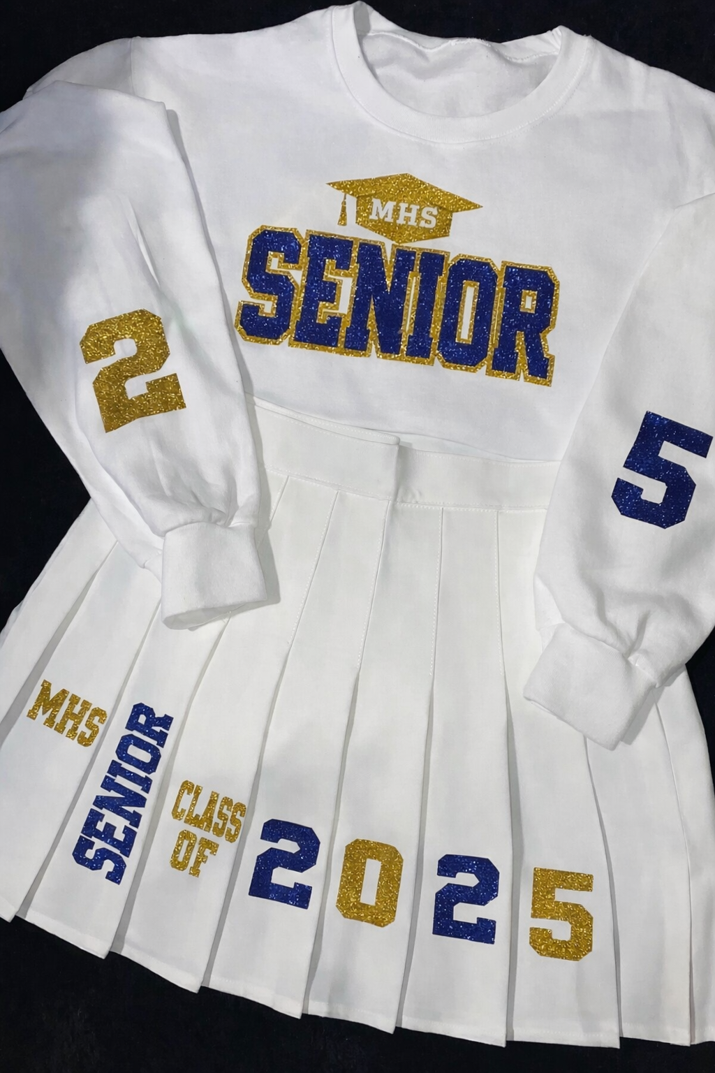 Custom Graduation & Birthday Outfits/Skirt Sets(Juniors & Adults)