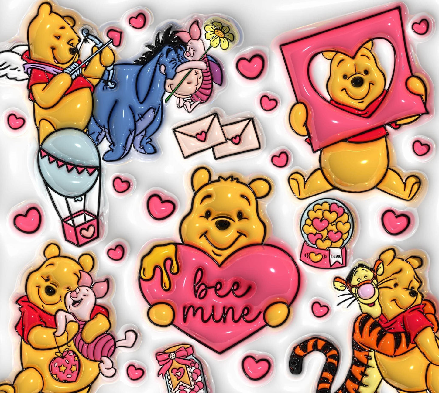 Bee Mine Pooh Tumbler