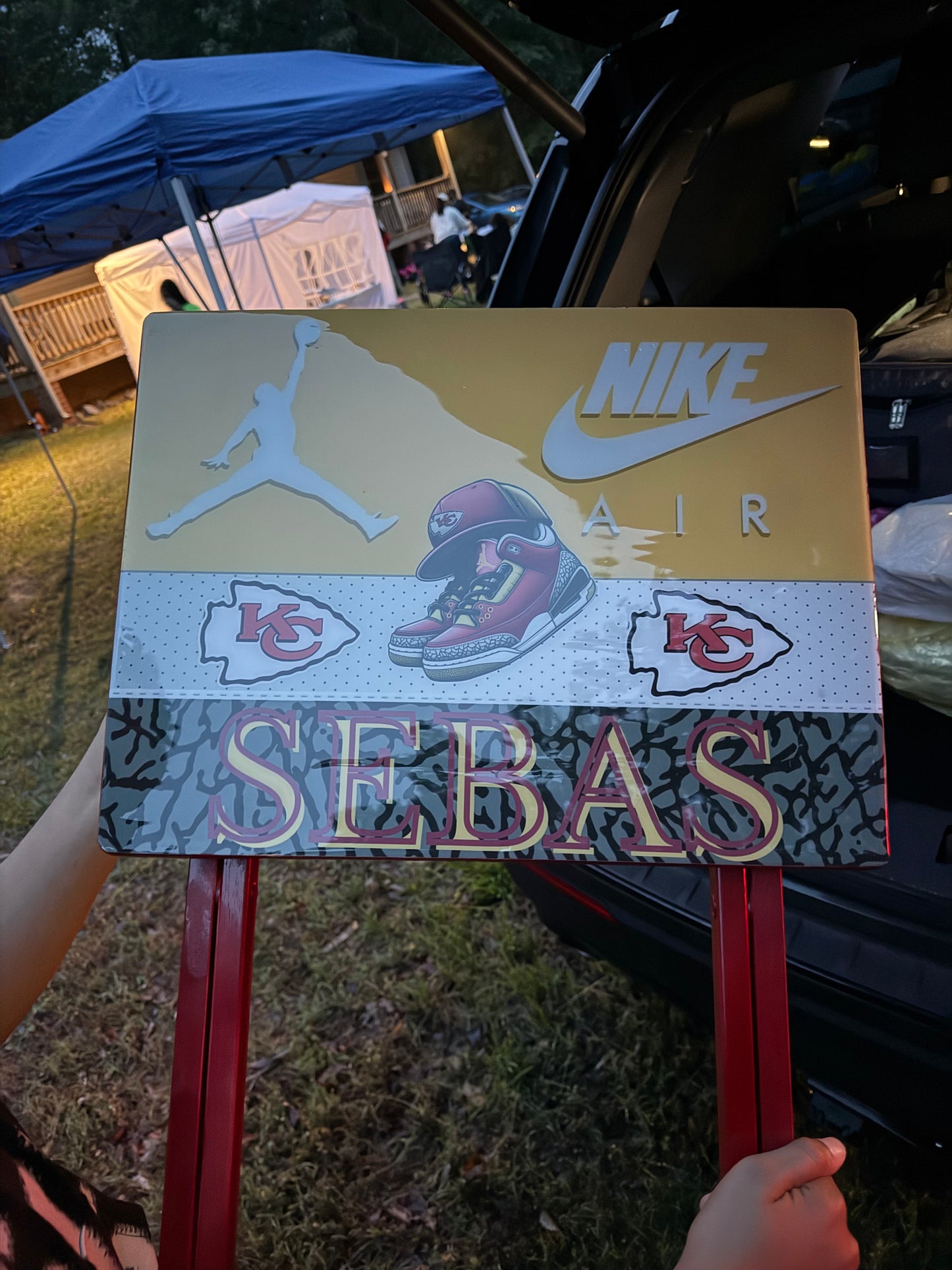 Custom TV Tray Table