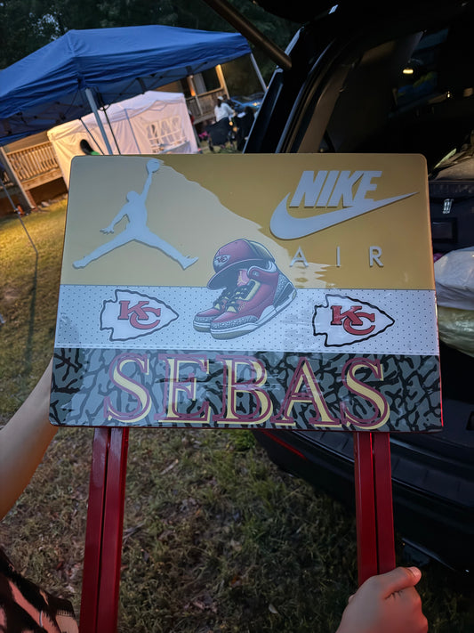 Custom TV Tray Table