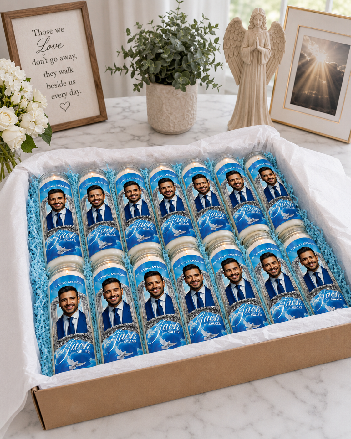 Memorial Pillar Candles