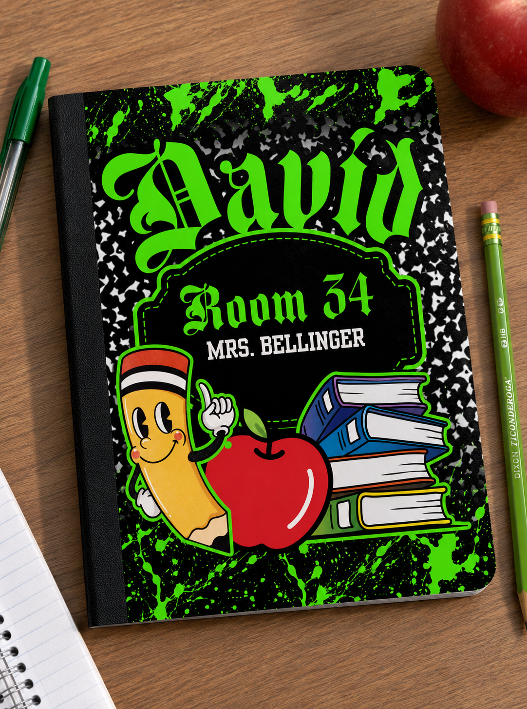 Custom Composition Notebooks