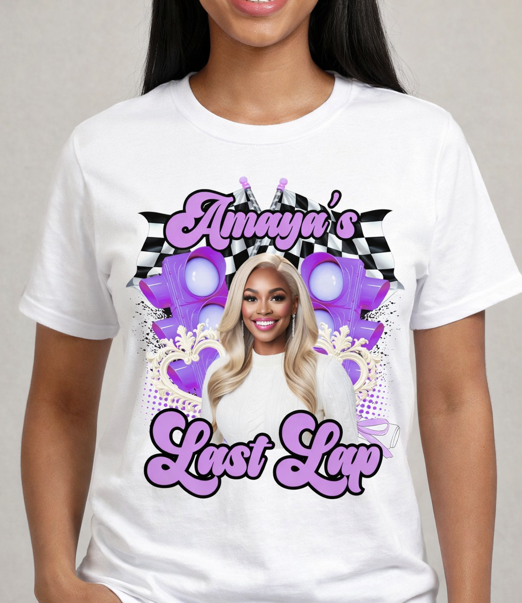 The Last Lap Shirt | Custom Graduation Senior Tee