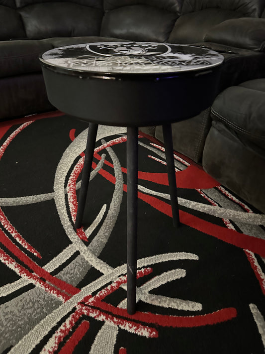 Bluetooth table with built in speaker